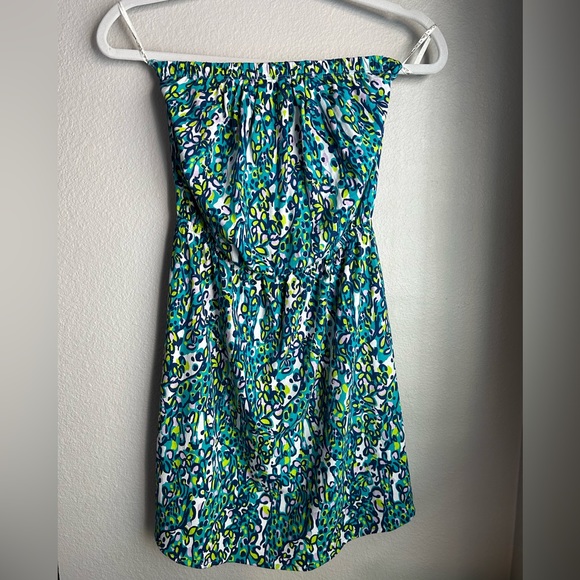 Lilly Pulitzer XS Strapless Dress - Picture 3 of 5